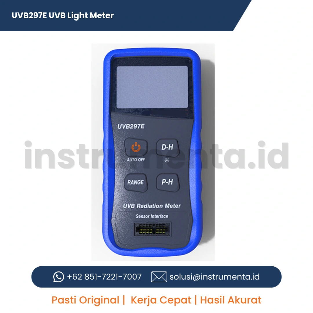Alat Ukur Original UVB297E UVB Light Meter Alat Uji Intensitas Radiasi Sinar Ultraviolet B Ekonomis Digital